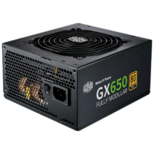 酷冷至尊 GX650W电源 电脑电源/金牌全模组/支持双CPU/日系主电容/温控风扇/50无损输出
