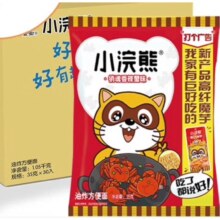 PLUS会员:统一方便面 小浣熊 干脆面 香辣蟹味 35g*30包