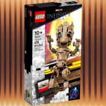 LEGO 乐高 Marvel漫威超级英雄系列 76217 我是格鲁特