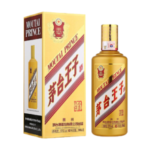 MOUTAI 茅台 金王子酒 53%vol 酱香型白酒 500ml 单瓶装+凑单