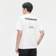 GXG 双色休闲简约撞色印花圆领短袖t恤