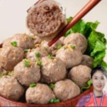 京东百亿补贴，PLus会员，潮味码头潮汕手打牛肉丸500g+牛筋丸500g肉含量95%火锅食材关东煮空气炸锅