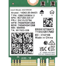 睿因（Wavlink）WL-WN675X3M AX210无线网卡英特尔千兆电竞游戏WiFi6笔记本电脑内置网卡wifi接收器蓝牙5.3