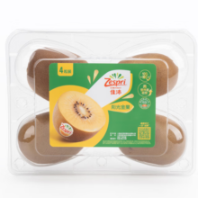 再补货，plus会员，佳沛（zespri）阳光金果4粒 单果重约90-103g 生鲜猕猴桃