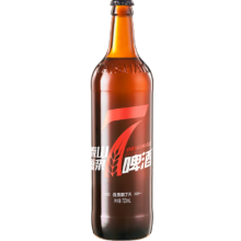 TAISHAN 泰山啤酒 红7天鲜啤 原浆啤酒 720ml*6瓶*3件