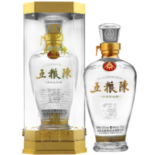 五粮液 端午节送礼万事如意蓝钻52度500ml*1瓶 固态法浓香型白酒