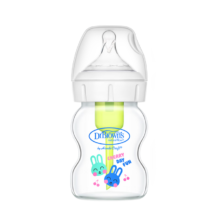 布朗博士奶瓶 新生儿奶瓶 婴儿防胀气奶瓶 玻璃奶瓶150ml(0-3月龄)快乐兔