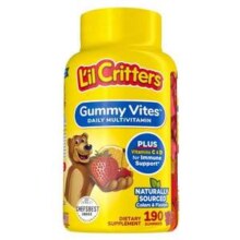 L'il Critters 丽贵 小熊糖 儿童综合维生素软糖190粒*2瓶