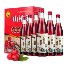 通明山水果酒老味道山楂酒5度低度微醺发酵酸甜果酒预调网红礼盒整箱6瓶