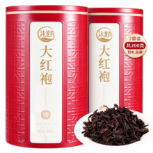 需首购、plus会员:  沐龙春 乌龙茶大红袍 100g*2罐装