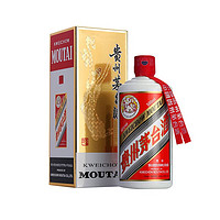 MOUTAI 茅台 飞天 53度 贵州飞天茅台 酱香型白酒 500ml 单支装（海外版带杯）