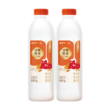 再补货、需首单：蒙牛 中华滋养酸奶 山楂陈皮风味酸牛奶1kg*2瓶