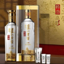 PLUS会员：LUZHOULAOJIAO 泸州老窖 特曲晶彩 白酒 浓香型白酒 52度 500mL 2瓶
