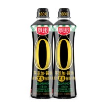 88VIP：厨邦 零添加黑豆特级生抽 500ml*2瓶