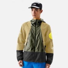 The North Face 北面 户外防风 拼接连帽外套 7ZXU