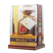 酒鬼（JIUGUI） 酒鬼酒52度紫坛贰拾（柔和）馥郁香型国产高度白酒 52度 500mL 1瓶 单瓶装