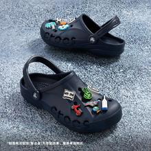 crocs 卡骆驰 rocs 卡骆驰 女凉鞋 男女款户外休闲沙滩轻便舒适洞洞鞋