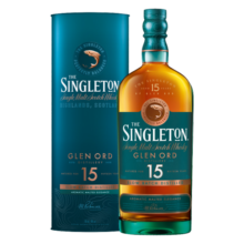 苏格登(Singleton) 15年 苏格兰 单一麦芽威士忌 进口 洋酒 苏格登15年700ml