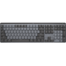 罗技（Logitech）MX Mechanical无线机械键盘无线蓝牙键盘电脑办公背光ipad键盘 全尺寸110键 茶轴