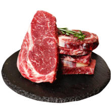 京东百亿补贴、Plus会员:肴西来 原切草饲眼肉牛排薄切2kg (16-20片) *2件