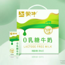 需首购、plus会员: 蒙牛 0乳糖牛奶 200ml*12盒