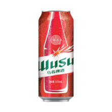 红乌苏500ml*12 12罐装啤酒