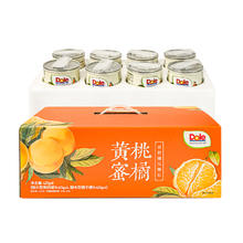 Dole 都乐 黄桃+橘子双拼罐头 425g*8罐