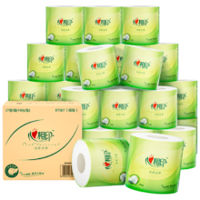plus：心相印 茶语丝享有芯卷筒纸4层140克27卷*3件