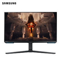 SAMSUNG 三星 28英寸 144Hz IPS 4K  1ms(GTG) HDR400 内置音箱 Tizen G70B 玄龙骑士 电竞显示器 S28BG702