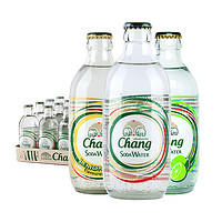 Chang 象牌 泰国进口chang泰象气泡水矿泉水苏打水无糖0脂肪325ml*24整箱