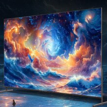 再降价、PLUS会员：FFALCON雷鸟 100MAX 24款 100英寸巨幕电视 全通道4K144Hz 4+128G 540分区 智能液晶会议平板100S585C MAX