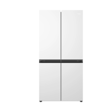 PLUS会员：：Haier 海尔 零距离自由嵌入系列 BCD-540WGHTD45W9U1 风冷十字门冰箱 540L 玉脂白