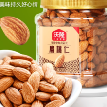 88VIP！wolong 沃隆 原味扁桃仁 250g