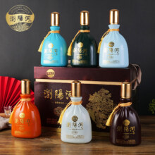 浏阳河 六六福53度酱香型白酒礼盒装 500ml*6瓶