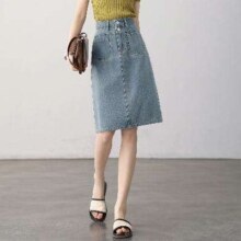 HIPPIE MISS 嬉皮少女 夏牛仔半身裙