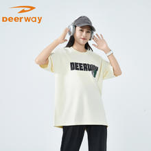 Deerway 德尔惠 7A抗菌纯棉情侣短袖t恤