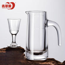 白酒杯分酒器套装一口杯高脚茅台小酒杯一壶一杯