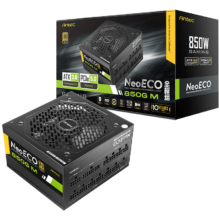plus会员：安钛克 Antec NE850W金牌全模组/ATX3.0/全日系电解电容/双8pin电脑主机电源