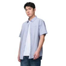 HLA 海澜之家  短袖衬衫男装夏季