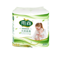 plus会员、概率劵：雨森（YUSEN）卷纸母婴6层加厚150g*2卷