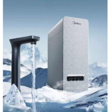 PLUS会员：美的（Midea）省芯直饮净水器套装【白泽1000Gpro+前置过滤器-27s】厨下式智能水龙头 RO反渗透家用一体净饮机