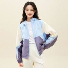 安踏 运动外套女梭织开衫夹克防风