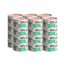 plus，需凑单：网易严选/天成 猫零食浓汤大口肉罐头鸡肉+三文鱼 85g*24罐*2件