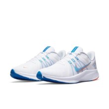 NIKE 耐克 官方QUEST 4男公路跑步鞋夏季耐力跑透气轻便缓震DA1105 101白/多色/白金色/帝王蓝/亮深红