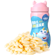 小鹿蓝蓝 婴幼儿零食手指泡芙辅食条 42g*2件