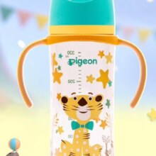 贝亲奶瓶 婴儿奶瓶 宽口径PPSU奶瓶 第3代自然实感 绅士豹 330ml 6-9月 自带L奶嘴