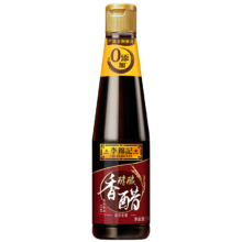 概率券、plus会员：李锦记 醇酿香醋500ml  0添加  凉拌海鲜饺子点蘸拌炒调味料