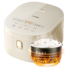 PLUS会员、需弹券：Midea 美的 MB-AFB4041RL 智能电饭煲 4L