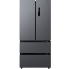 预售、PLUS会员：Midea 美的 MR-532WFPZE 法式多开门冰箱 506L