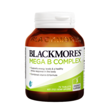 澳佳宝Blackmores 高能复合维生素b族 75粒 8大B族焕能补充 促进能量代谢营养健康  舒缓压力 澳洲进口